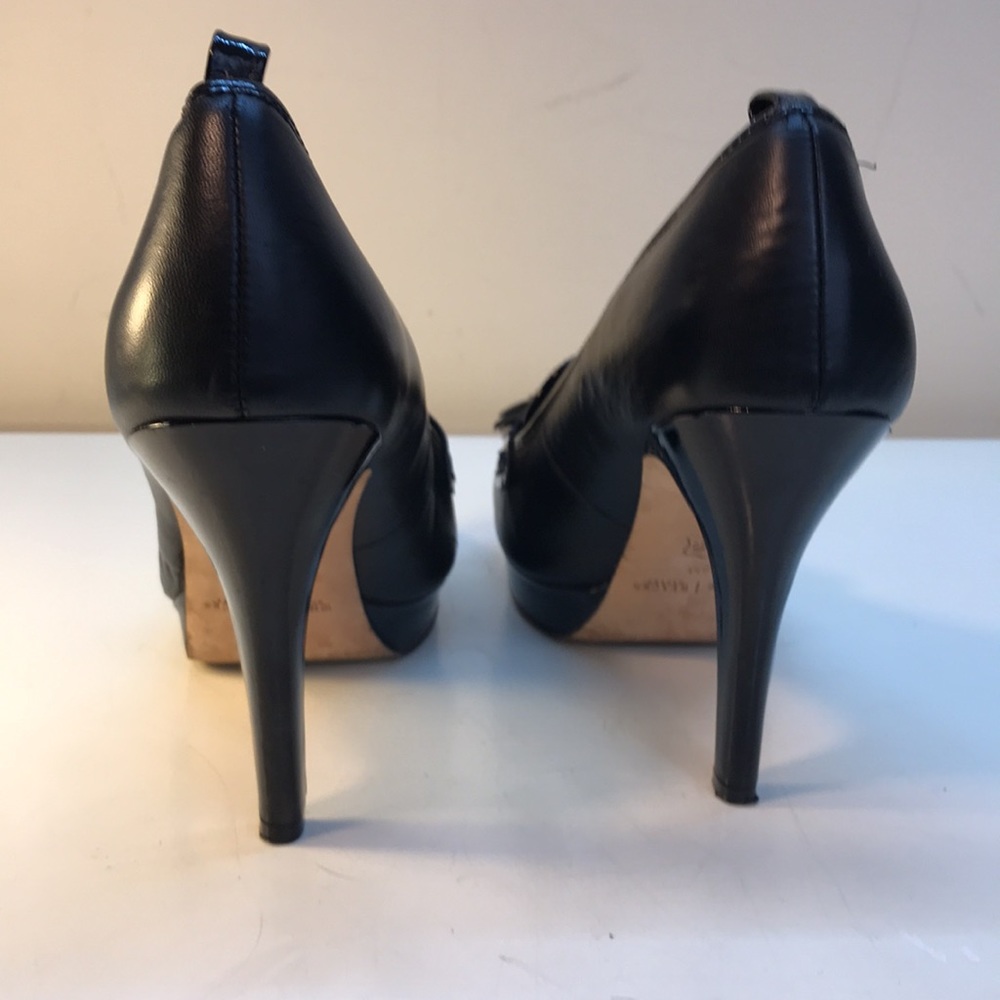 White House Black Market Leather Platform - Picture 8 of 14